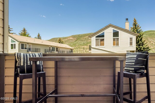 89 Columbine Cir Unit 2, Avon, CO 81620 - garage with a mountain view