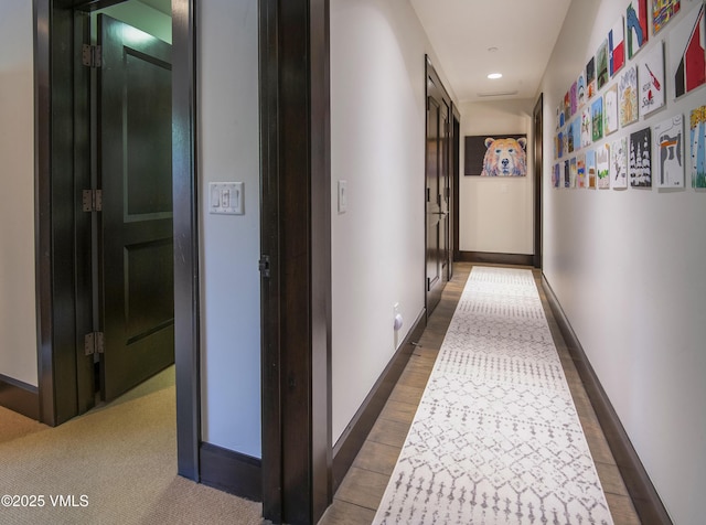 320 Hummingbird Dr Unit A201, Avon, CO 81620 - hall featuring recessed lighting and wood finished floors