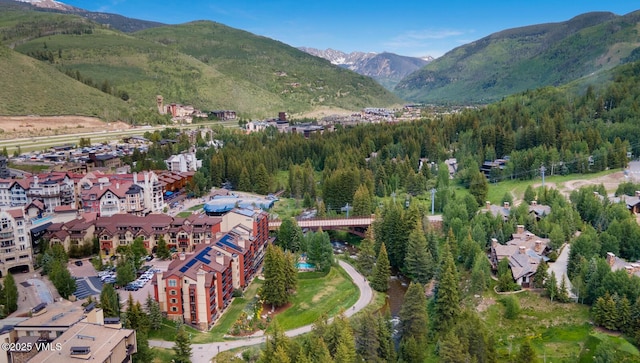 660 Lionshead Pl Unit 29, Vail, CO 81658 - aerial view of property's location with a mountain backdrop
