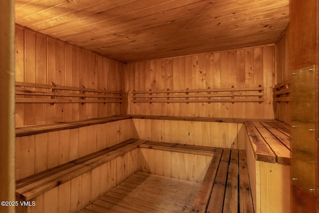 660 Lionshead Pl Unit 29, Vail, CO 81658 - sauna / steam room featuring wooden ceiling and wood walls