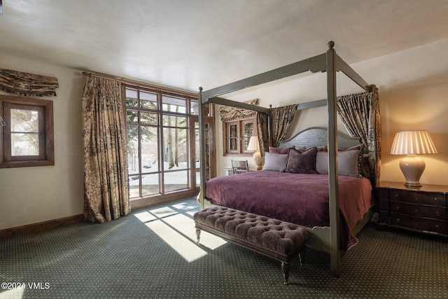 1094 Riva Gln, Vail, CO 81657 - bedroom featuring carpet flooring and access to outside