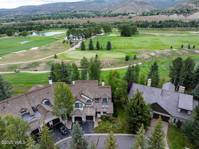 170 Wildflower Unit 12, Edwards, CO 81632 - aerial view of property's location featuring a water and mountain view and a golf club