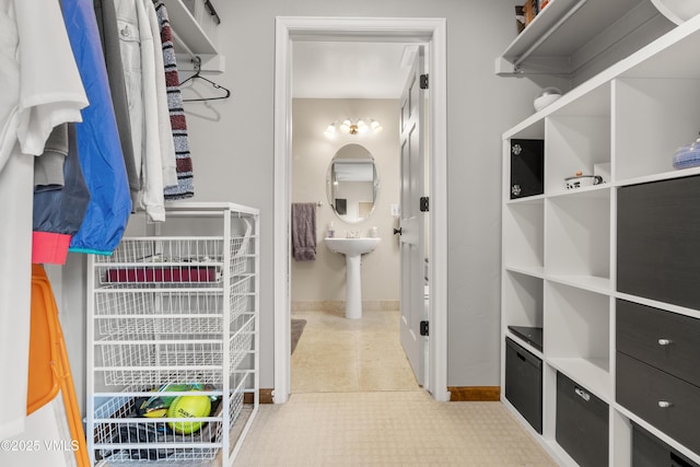 view of spacious closet