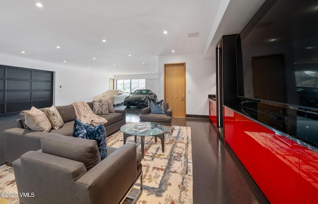 1326 Spraddle Creek Rd, Vail, CO 81657 - living area with recessed lighting