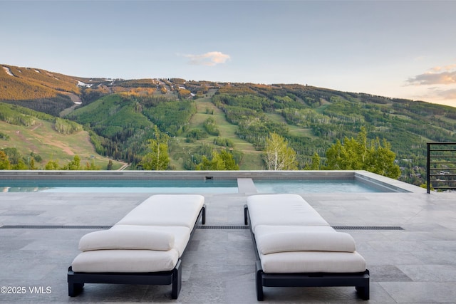 1326 Spraddle Creek Rd, Vail, CO 81657 - view of pool featuring a mountain view