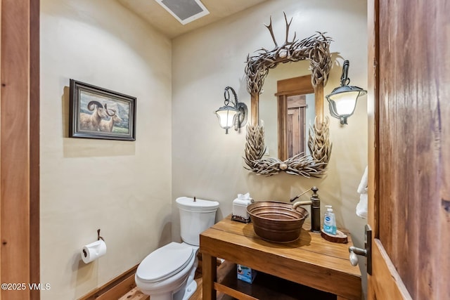 102 Village Walk, Beaver Creek, CO 81620 - half bath featuring vanity and toilet