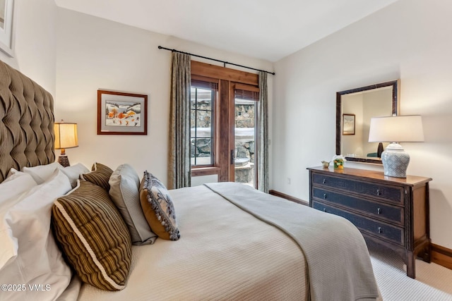102 Village Walk, Beaver Creek, CO 81620 - bedroom with access to outside and baseboards