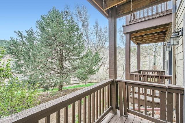35 Chelsea Ct Unit 9, Eagle, CO 81631 - view of wooden terrace