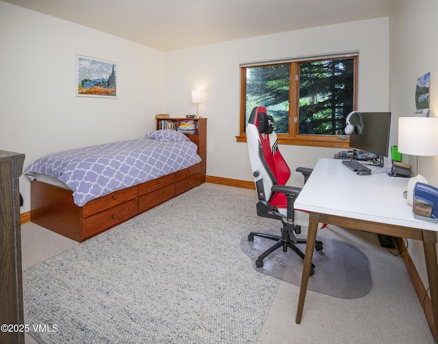 3827 Lupine Dr Unit B, Vail, CO 81657 - bedroom with an office area and carpet flooring