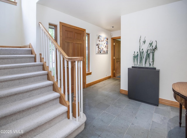 3827 Lupine Dr Unit B, Vail, CO 81657 - stairs with stone finish floors