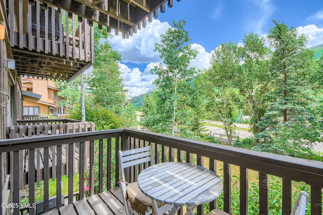 1880 Meadow Ridge Rd Unit 7, Vail, CO 81657 - view of balcony