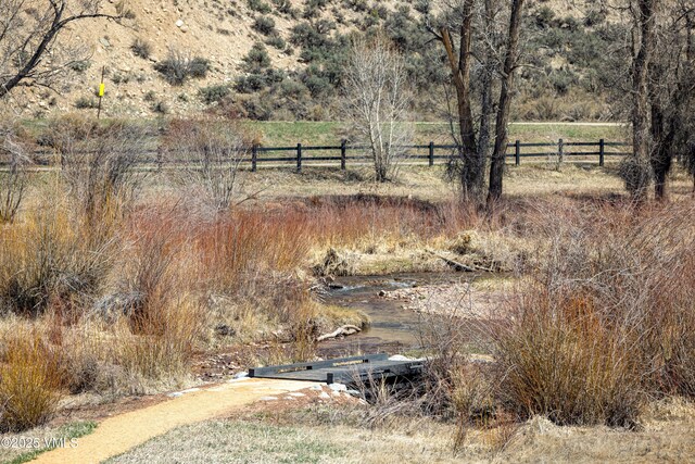 687 Hunters View Ln, Eagle, CO 81631 - view of yard with fence