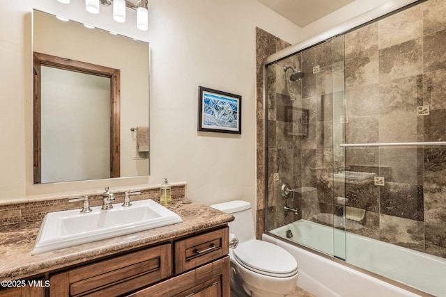 2417 Garmisch Dr Unit B, Vail, CO 81657 - full bathroom featuring vanity and enclosed tub / shower combo