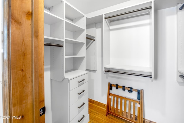 405 Greenwaye Cir Unit 11-A, Eagle-Vail, CO 81620 - spacious closet featuring wood finished floors