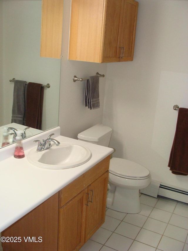 1902 Crazy Horse Cir, Edwards, CO 81632 - bathroom with tile patterned flooring, vanity, and toilet