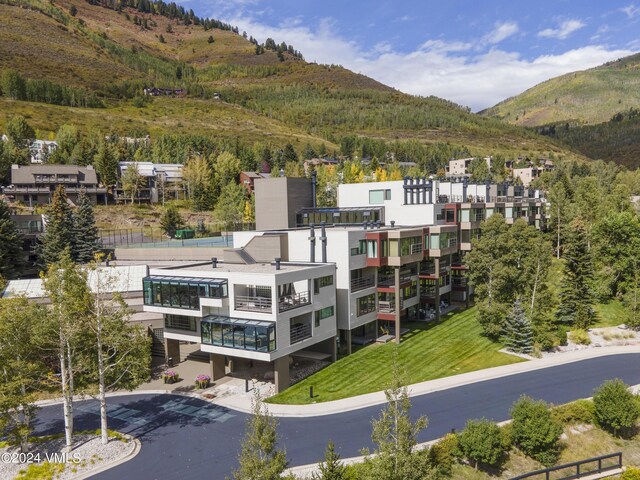 1100 N Frontage Rd Unit 1519, Vail, CO 81657 - aerial view of a mountain backdrop