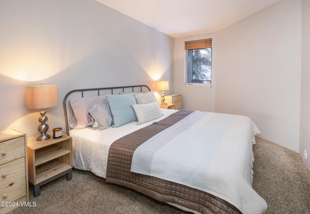 bedroom featuring carpet flooring