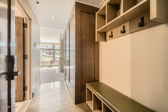 126 Riverfront Ln Unit 345, Avon, CO 81620 - mudroom with light wood-type flooring