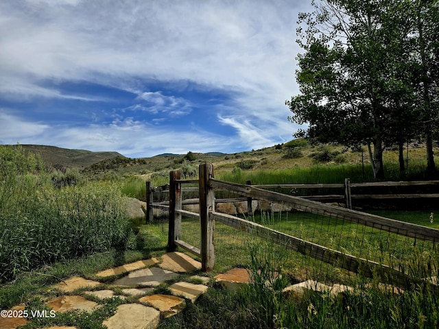 555 Charolais Cir, Edwards, CO 81632 - view of yard with a mountain view