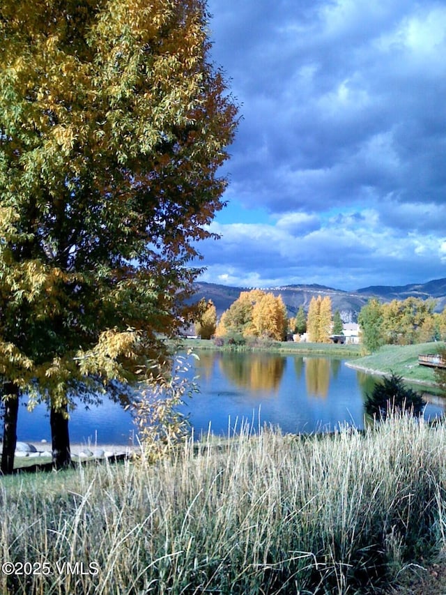 555 Charolais Cir, Edwards, CO 81632 - water view with a mountainous background