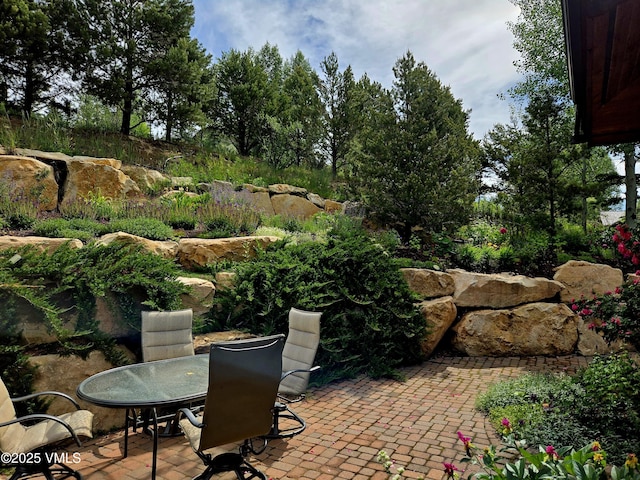 555 Charolais Cir, Edwards, CO 81632 - view of patio / terrace featuring outdoor dining space
