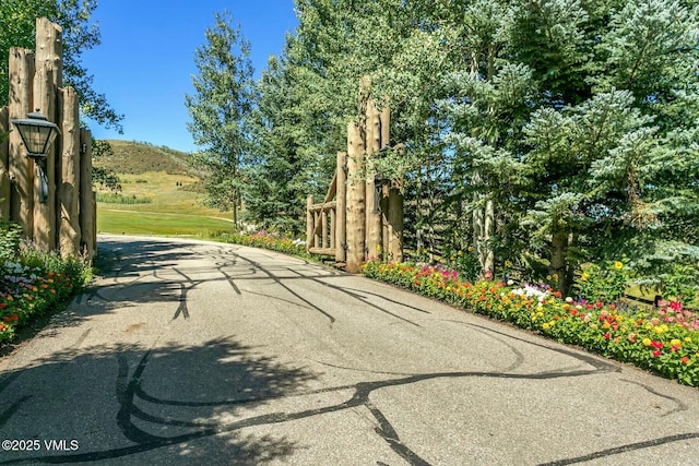 view of road