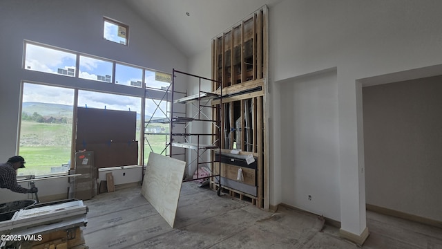 213 Harvester Ct, Eagle, CO 81631 - entryway with high vaulted ceiling