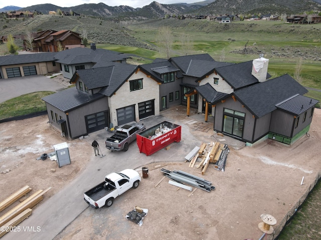 213 Harvester Ct, Eagle, CO 81631 - view from above of property with a mountain backdrop