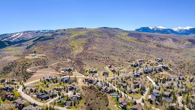 85 Remington Trl, Edwards, CO 81632 - aerial overview of property's location with mountains