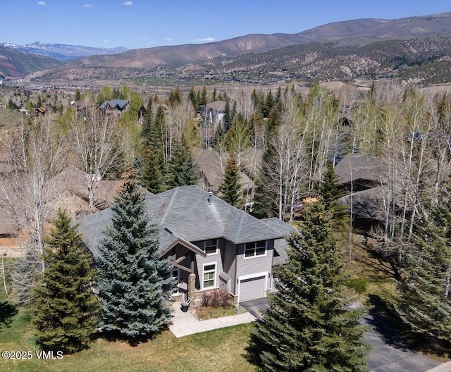 85 Remington Trl, Edwards, CO 81632 - view from above of property featuring a mountain backdrop