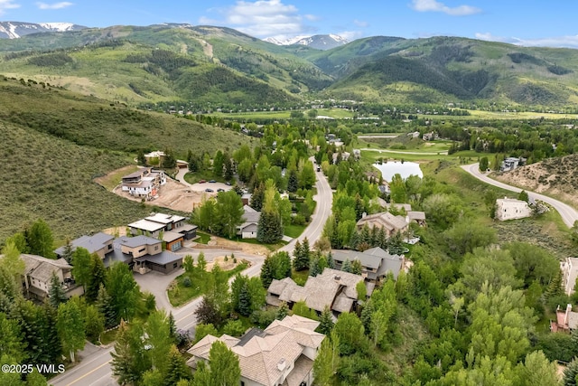 922 June Creek Rd, Edwards, CO 81632 - aerial view of residential area featuring a water and mountain view