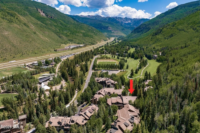 600 Vail Valley Dr Unit 310, Vail, CO 81657 - drone / aerial view of mountains