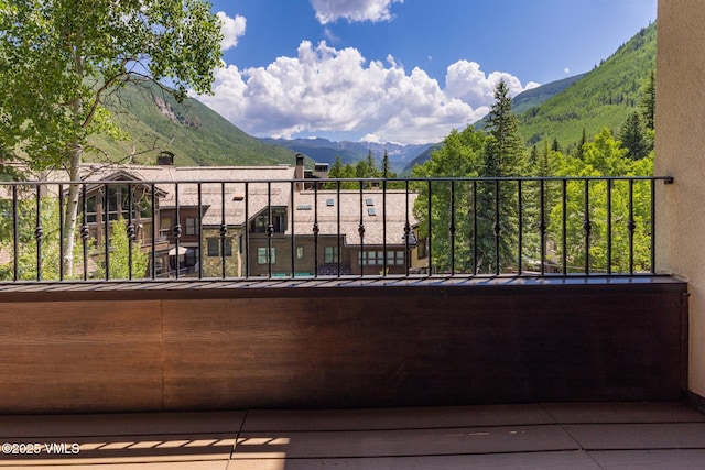 600 Vail Valley Dr Unit 310, Vail, CO 81657 - balcony featuring a mountain view