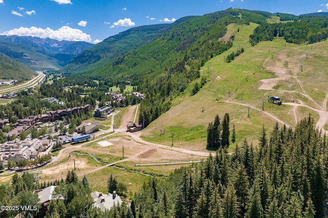600 Vail Valley Dr Unit 310, Vail, CO 81657 - aerial overview of property's location with a mountainous background