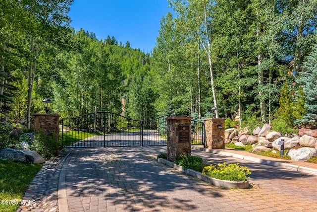 600 Vail Valley Dr Unit 310, Vail, CO 81657 - gate with a view of trees