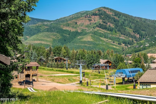 600 Vail Valley Dr Unit 310, Vail, CO 81657 - mountain view featuring a heavily wooded area