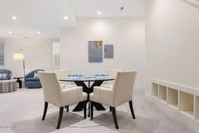450 Steele St, Denver, CO 80236 - carpeted dining area with recessed lighting