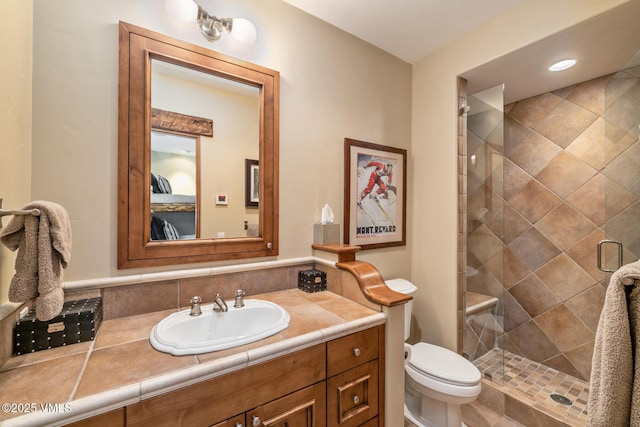 825 Forest Rd Unit 2, Vail, CO 81657 - full bath with vanity and a stall shower