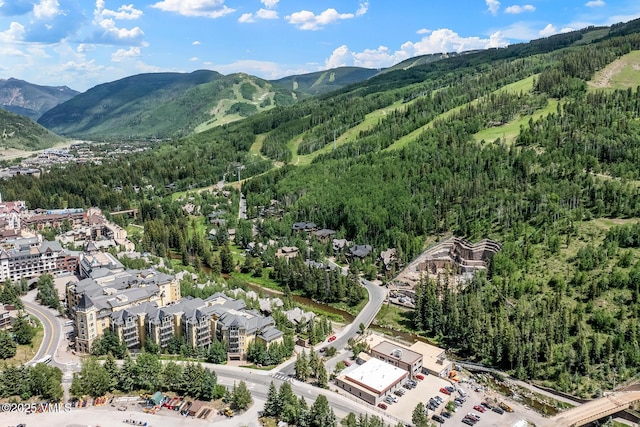 825 Forest Rd Unit 2, Vail, CO 81657 - drone / aerial view of a mountainous background