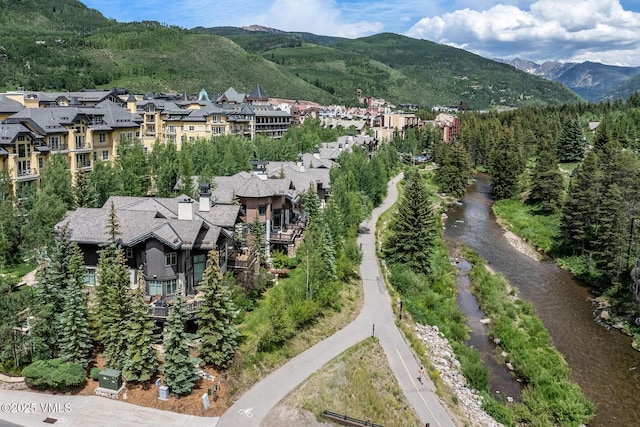825 Forest Rd Unit 2, Vail, CO 81657 - mountain view with nearby suburban area