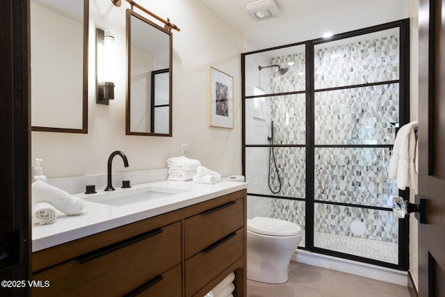 120 Offerson Unit 3430, Beaver Creek, CO 81620 - bathroom with vanity and a stall shower