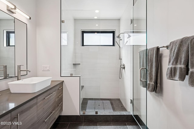 2296 E Haystacker Dr, Eagle, CO 81631 - bathroom with a shower stall and vanity