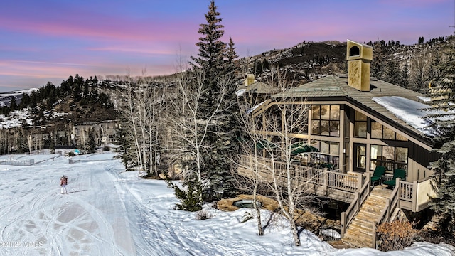 property view of mountains