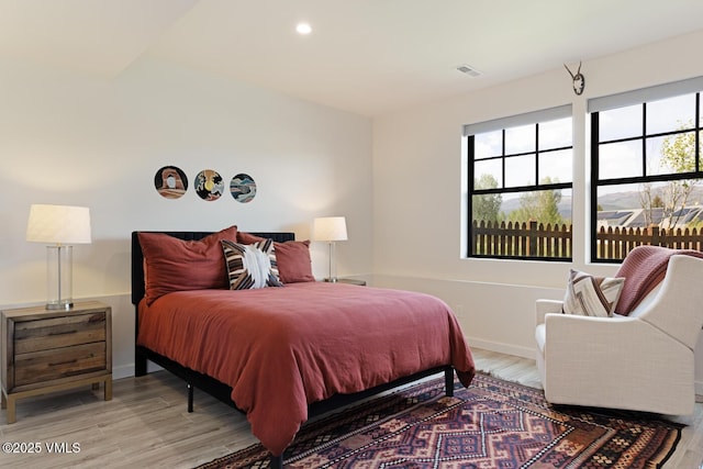 207 Aidan Rd, Eagle, CO 81631 - bedroom featuring light wood-type flooring, baseboards, and recessed lighting