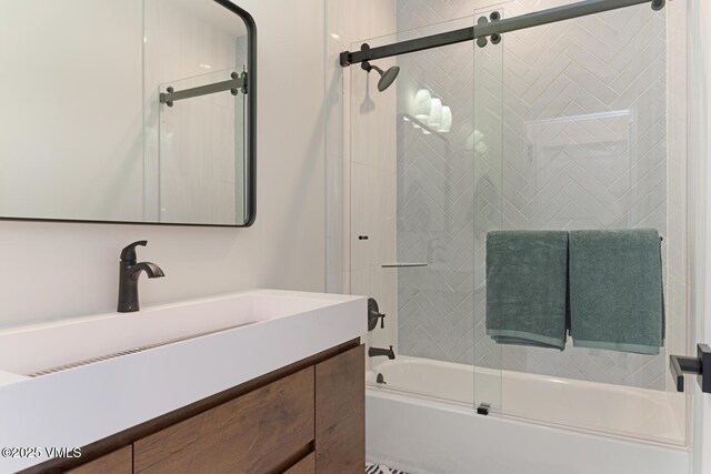 207 Aidan Rd, Eagle, CO 81631 - full bath featuring bath / shower combo with glass door and vanity