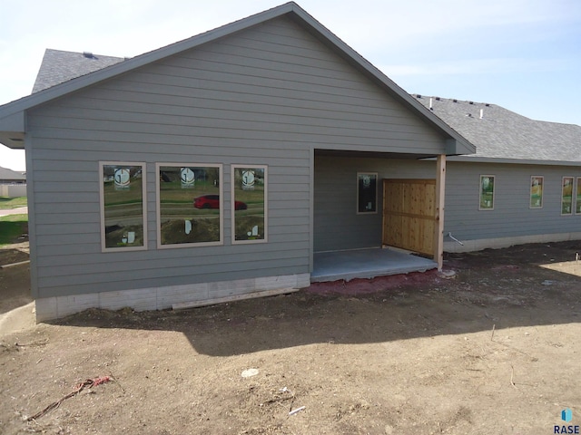 view of rear view of house