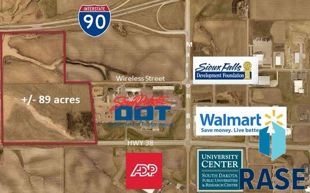 W 60th St, Sioux Falls SD, 57107 land for sale