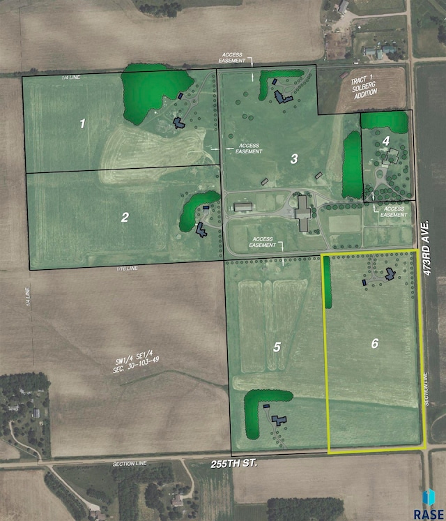 TBD1-6 473rd Ave, Baltic SD, 57003 land for sale