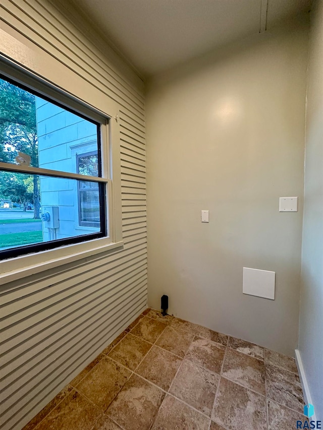 view of laundry room