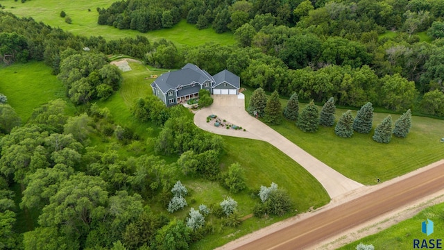 view of birds eye view of property